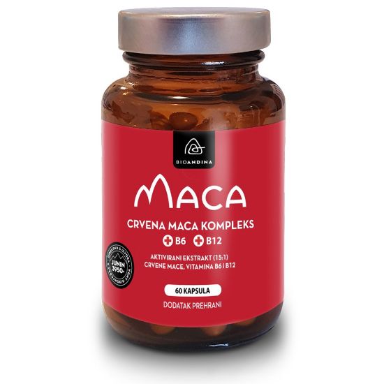 Slika Rdeča Maca Kompleks Bioandina (60 kapsul)