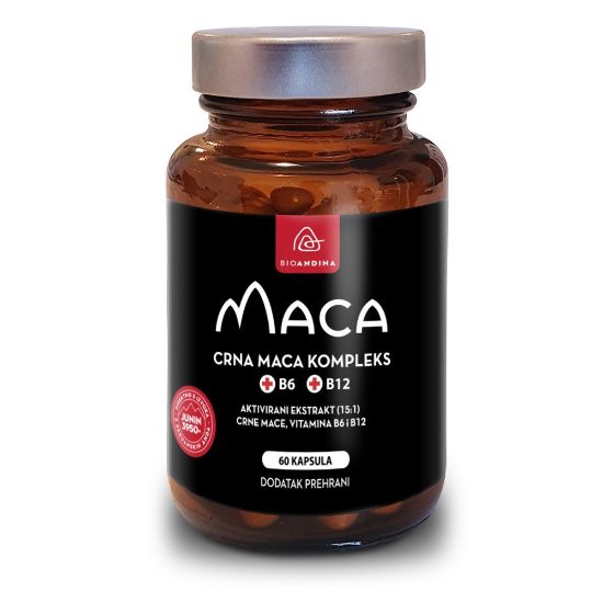 Slika Črna Maca Kompleks Bioandina (60 kapsul)