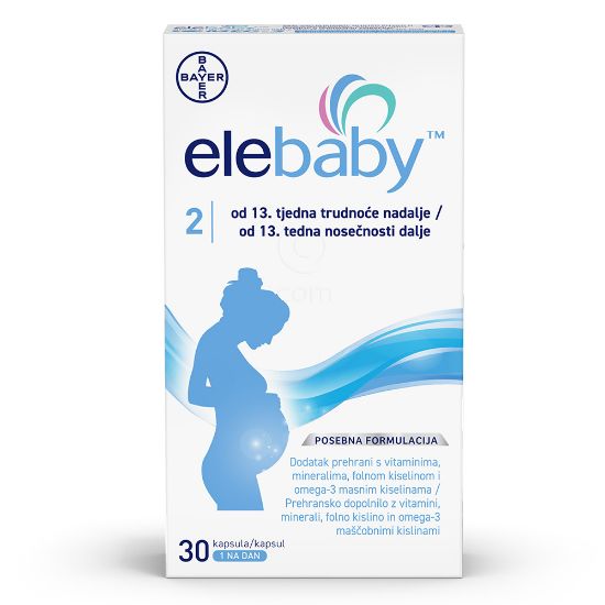 Slika EleBaby (30 kapsul)