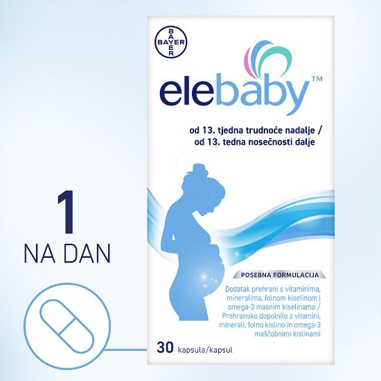 Slika EleBaby (30 kapsul)