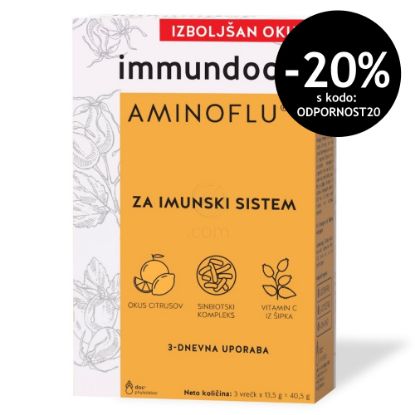 Slika immundoc Aminoflu, vrečice (3 x 13,5 g)