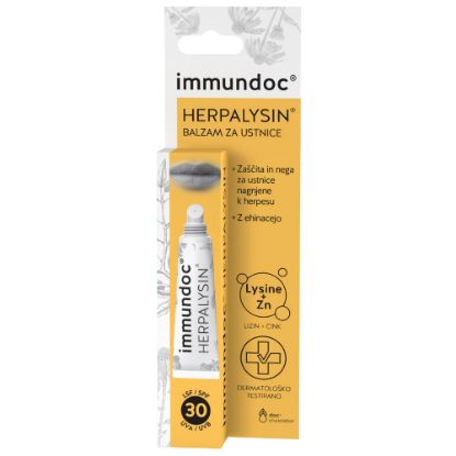 Slika Herpalysin immundoc, balzam za nego ustnic nagnjenih k herpesu - ZF30 (7 ml)