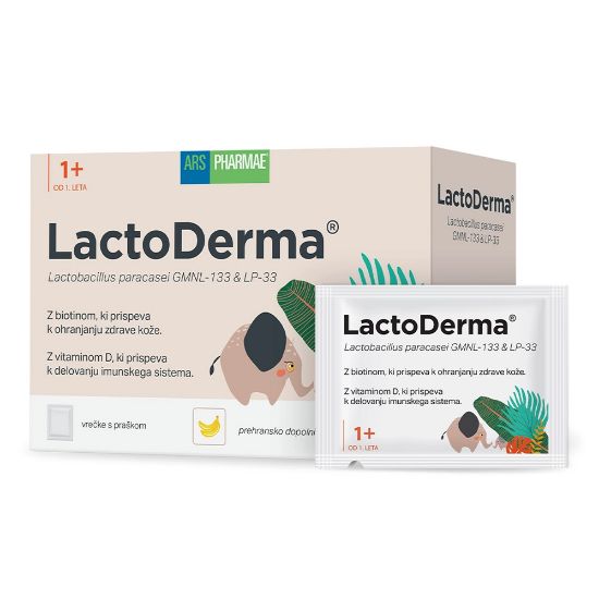 Slika LactoDerma Ars Pharmae, prašek v vrečkah (30 vrečk)