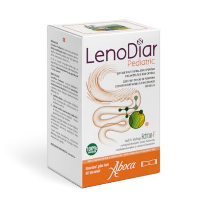 Slika LenoDiar Pediatric Aboca, granule (12 vrečk)