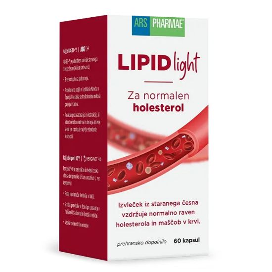 Slika LIPIDlight Ars Pharmae (60 kapsul)