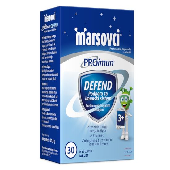 Slika Marsovci PROimun Defend, žvečljive tablete (30 tablet)
