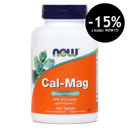 Slika NOW Cal-Mag Stres Formula (100 tablet)