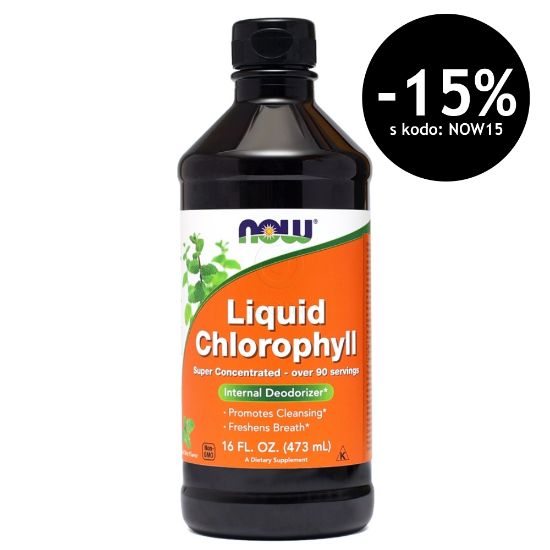 Slika NOW Tekoči klorofil (473 ml)