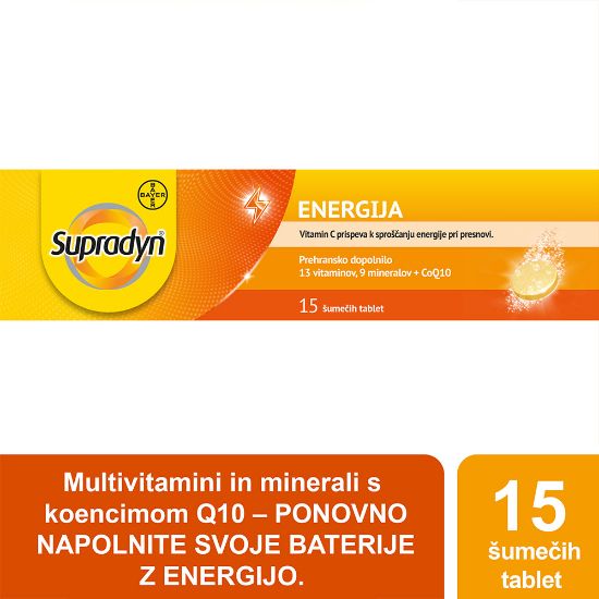 Slika Supradyn Energija Q10, 15 šumečih tablet