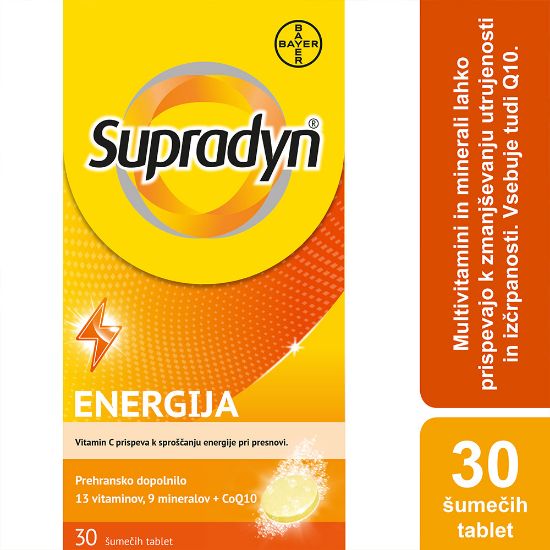 Slika Supradyn Energija Q10, 30 šumečih tablet