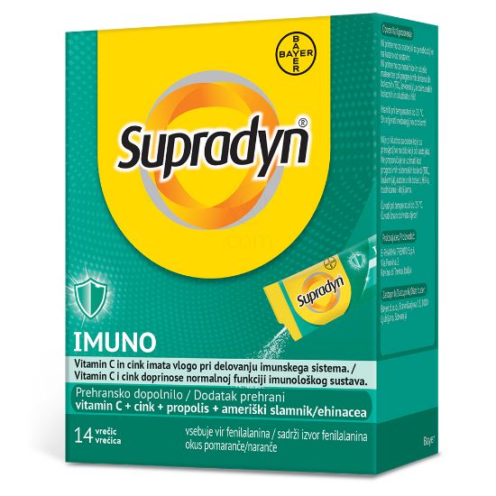 Slika Supradyn Imuno, granule v vrečicah (14 x 1,8 g)