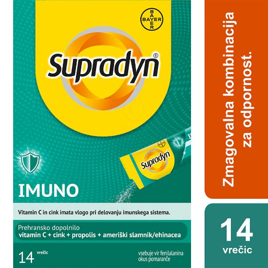 Slika Supradyn Imuno, granule v vrečicah (14 x 1,8 g)