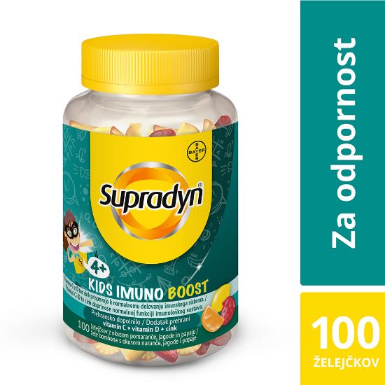 Slika Supradyn Kids Imuno Boost, želejčki (100 želejčkov)