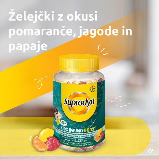 Slika Supradyn Kids Imuno Boost, želejčki (100 želejčkov)