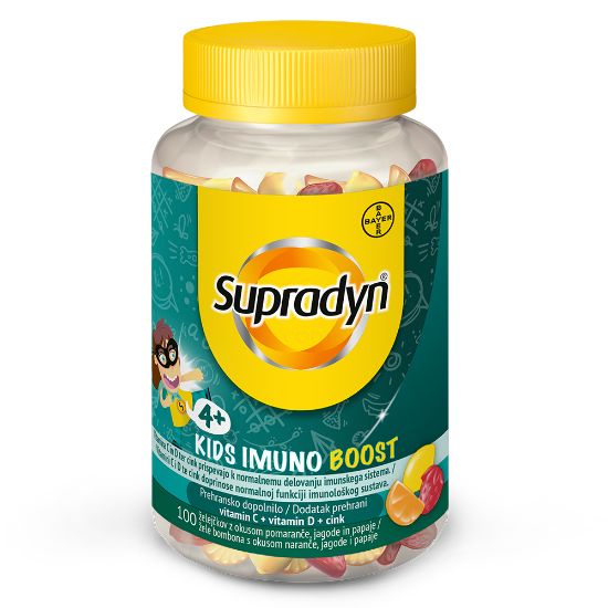 Slika Supradyn Kids Imuno Boost, želejčki (100 želejčkov)