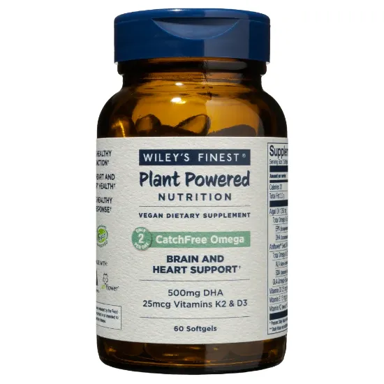 Slika Wiley'S Finest Full Spectrum Omega-3 Vegan, kapsule (60 kapsul)