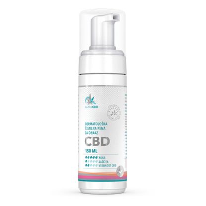 Slika Favn Alpha CBD, dermatološka čistilna pena (150 ml)