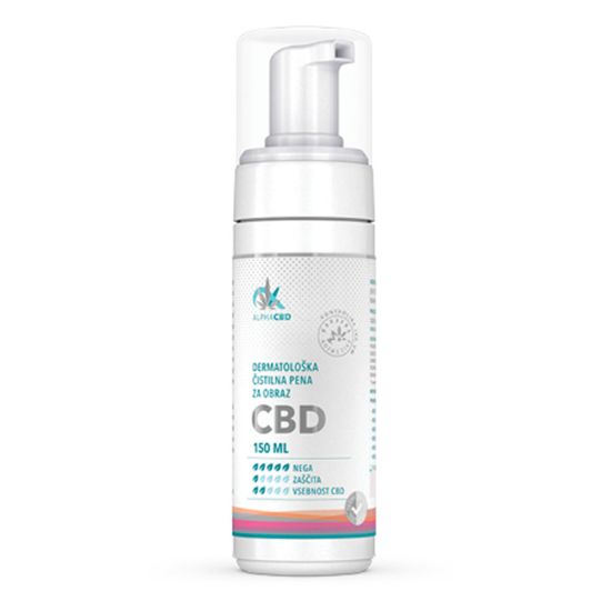 Slika Favn Alpha CBD, dermatološka čistilna pena (150 ml)