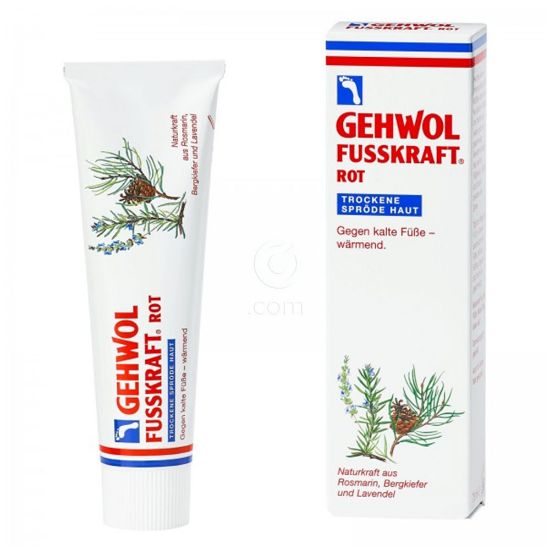 Slika Gehwol Fusskraft Red, balzam za suho kožo stopal (75 ml)
