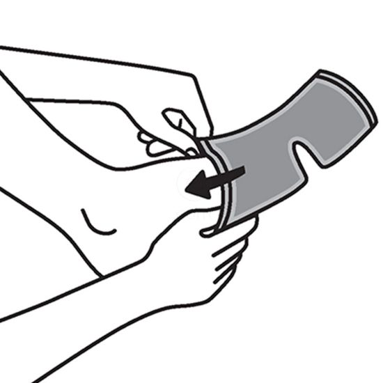 Slika Futuro, elastična bandaža za gleženj - M (1 bandaža)