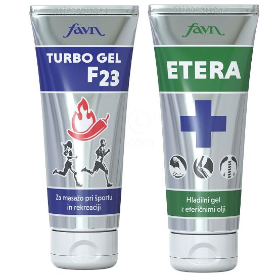 Slika Favn Turbo gel F23 in Etera gel, komplet (100 ml + 100 ml)