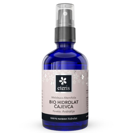 Slika BIO Hidrolat čajevca (Melaleuca alternifolia) Eteris, pršilo (100 ml)