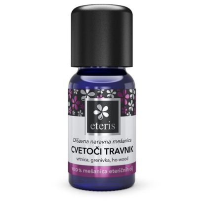 Slika Cvetoči travnik Eteris, dišavna naravna mešanica eterični olj (10 ml)