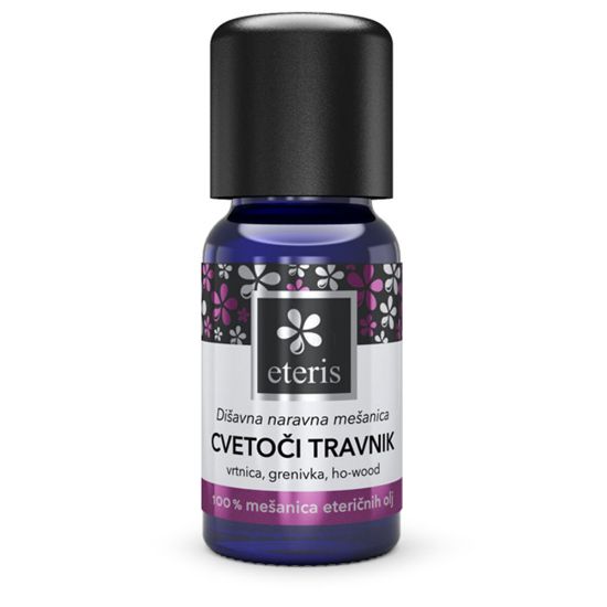 Slika Cvetoči travnik Eteris, dišavna naravna mešanica eterični olj (10 ml)