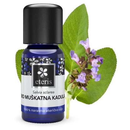 Slika Eterično olje muškatne kadulje (BIO), Eteris (5 ml)