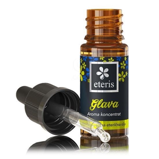 Slika Eteris Glava, aroma koncentrat - steklenička s kapalko (10 ml)