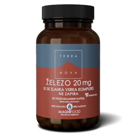 Slika Terranova Železo, kapsule (50 kapsul)