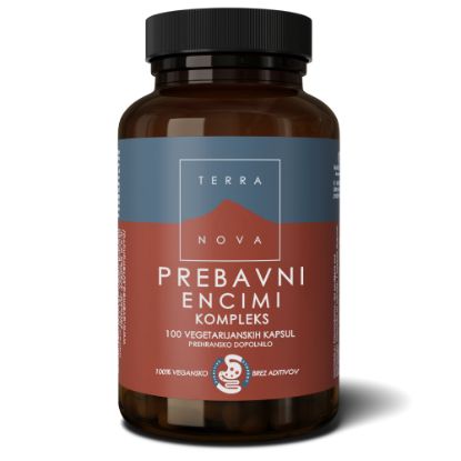 Slika Terranova Prebavni encimi, kapsule (100 kapsul)